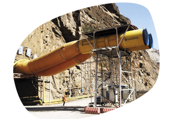 Equipamiento, accesorios comerciales e industriales para ventilación